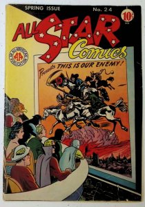 All-Star Comics #24 (1945) cf detached
