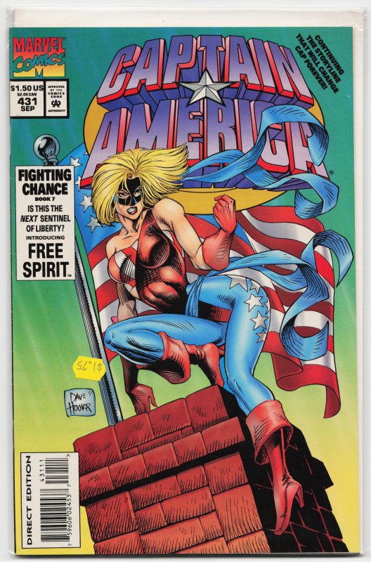 Captain America #431 (1994) Captain America [Key Issue]