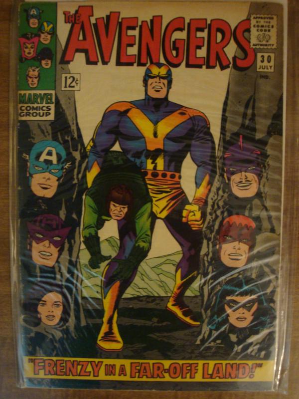 Marvel Comics The Avengers #30 FN