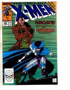 Uncanny X-Men # 256 NM Marvel Comic Book Wolverine Storm Psylocke Rogue J274