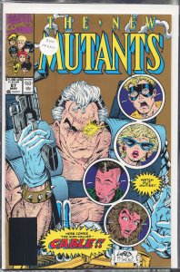 The New Mutants #87 (1990) New Mutants 2nd Print