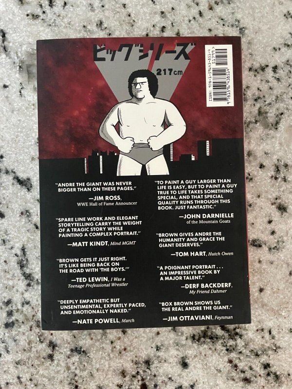 Andre The Giant Life & Legend Box Brown First Second TPB Graphic Novel Book J804