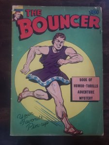 The Bouncer #NN (1944) first issue in series VHTF writing indents on back cover