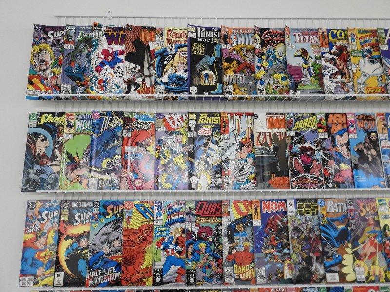 Huge Lot 190+ Comics W/ Batman, Superman, Punisher, +More! Avg FN Cond!