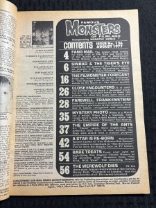 1977 FAMOUS MONSTERS Magazine #136 VG/FN 5.0 SInbad Tiger's Eye / Frankenstein