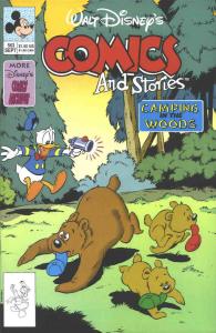 Walt Disney's Comics and Stories #563 VF ; Disney | Donald Duck Camping