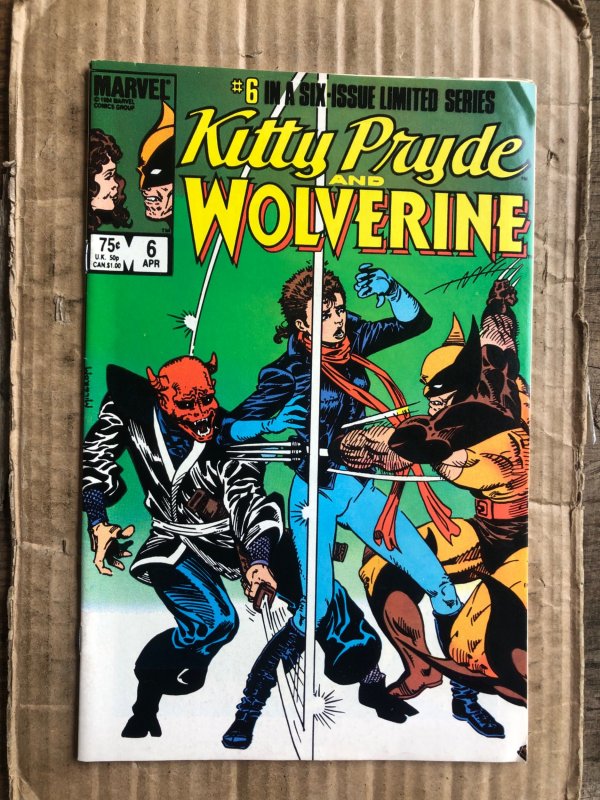 Kitty Pryde and Wolverine #6 (1985)