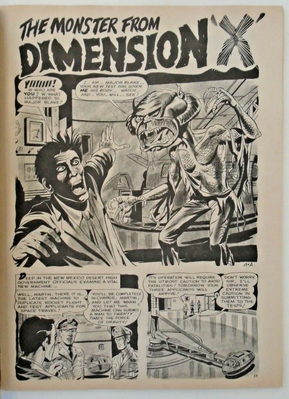 mm Strange Galaxy (1971; #2; Eerie Publications) #9vf