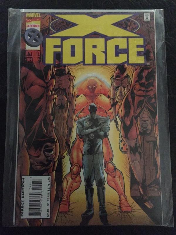 X-FORCE / X-FORCE-DELUXE / LOT OF 9 TOTAL / MARVEL--1990's