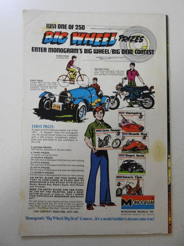 Weird Western Tales #25 (1974) VG+ Condition stain bc