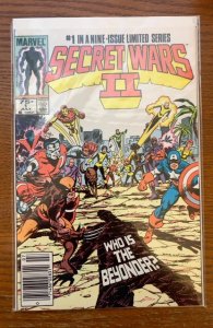 Secret Wars II #1 Newsstand Edition (1985)