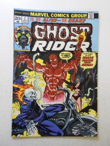 Ghost Rider #2 (1973) FN- Condition! moisture stain