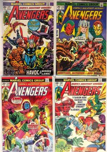 *Avengers 127vf*, 128vfnm*, 129vf*, 130fn*, 132nm-*
