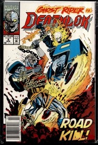 Deathlok #9 Newsstand Edition (1992) Deathlok
