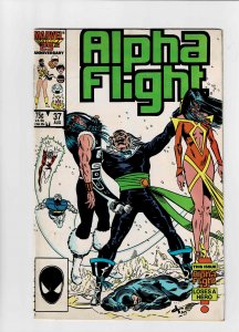 Alpha Flight #37 (1986) A Fat Mouse Almost Free Cheese 4th Menu Item (d)