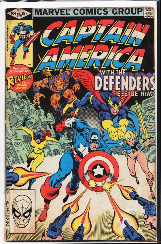 Captain America #268 (1982) Captain America