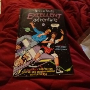 Bill & Teds Excellent Adventure DC Comic Book 1989 copper age movie adaptations