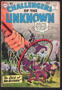 Challengers Of The Unknown #7 1959-DC-The Beasts Of Planet 9-Jack Kirby and...