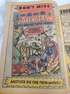 Avengers #1 ORIGINAL Vintage 1963 Marvel Comics Advertisement in Sgt Fury #3