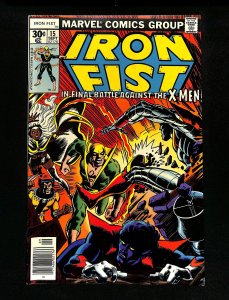 Iron Fist #15 X-Men Appearance! 1st App Bushmaster! John Byrne Art!