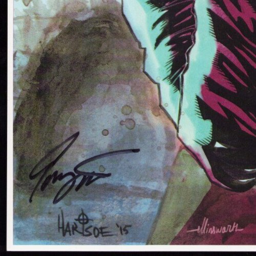 RAZOR: SCARS #1 Variant Cover Art 11 x 17 Print SIGNED