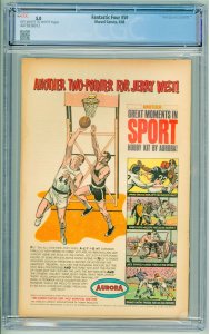 Fantastic Four #50 (1966) CGC 5.0! OWW Pages!