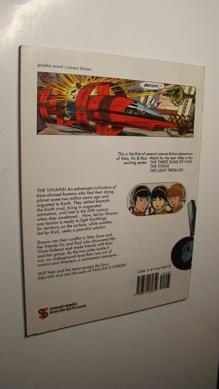 ADVENTURES OF YOKO VIC & PAUL 1 VULCAN'S FORCE *NICE COPY* RARE GRAPHIC NOVEL