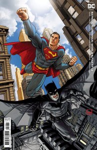 Batman Superman World's Finest #12 Dave Johnson Variant Cover Near Mint