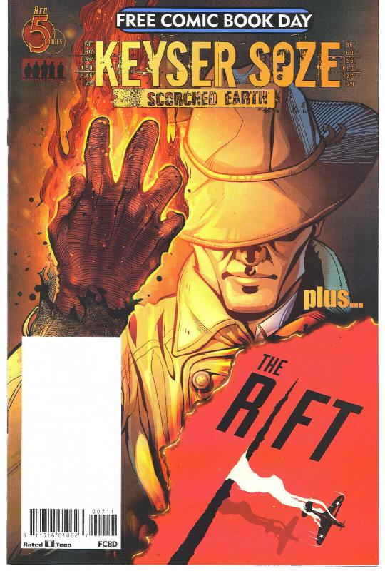 Keyser Soze / The Rift - Red 5 Comics FCBD 2017