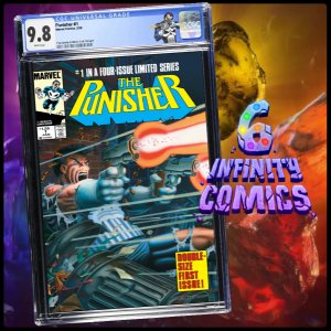 PUNISHER 1 CGC 9.8 ? FOIL VARIANT MIKE ZECK FACSIMILE EDITION 2026 CUSTOM LABEL