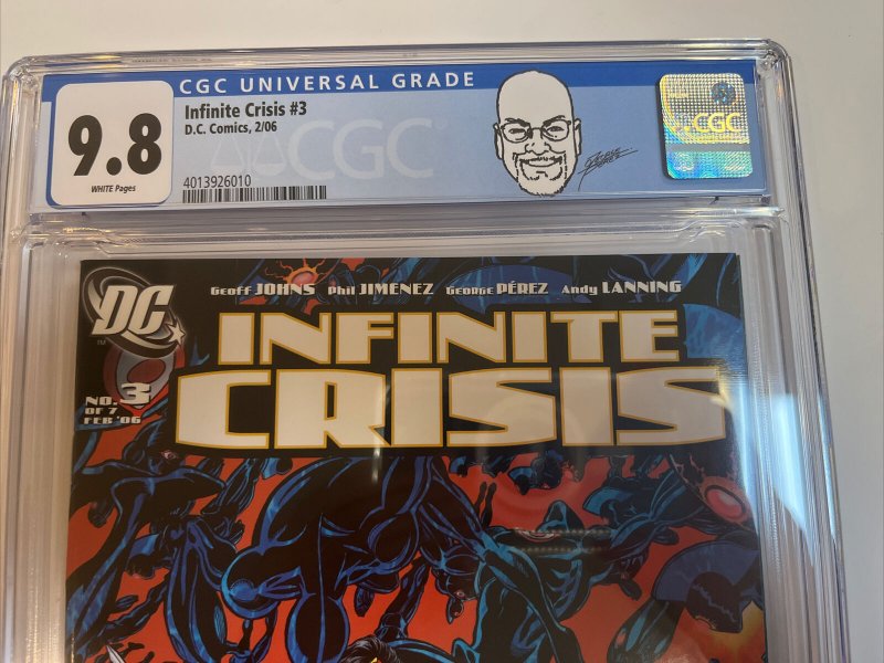Infinite Crisis (2006) # 3 (CGC 9.8 WP) | 1st Jaime Reyes (Blue Beetle)