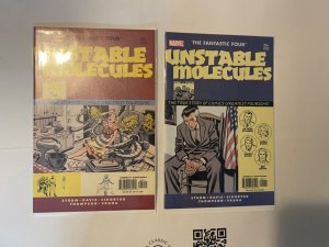 2 Comic Books Marvel Comics Unstable Molecules #1 2  67 SM8