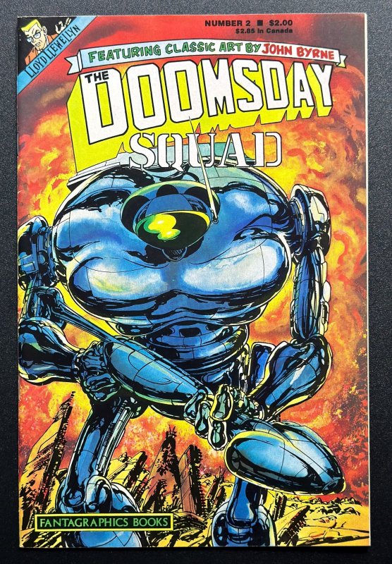 Doomsday #1 and #2 [LOT 2bks] (1986) - Early John Byrne Art - VF