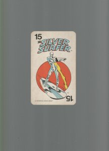 1978 Marvel Comics Super- Heroes Card Game-Silver Surfer