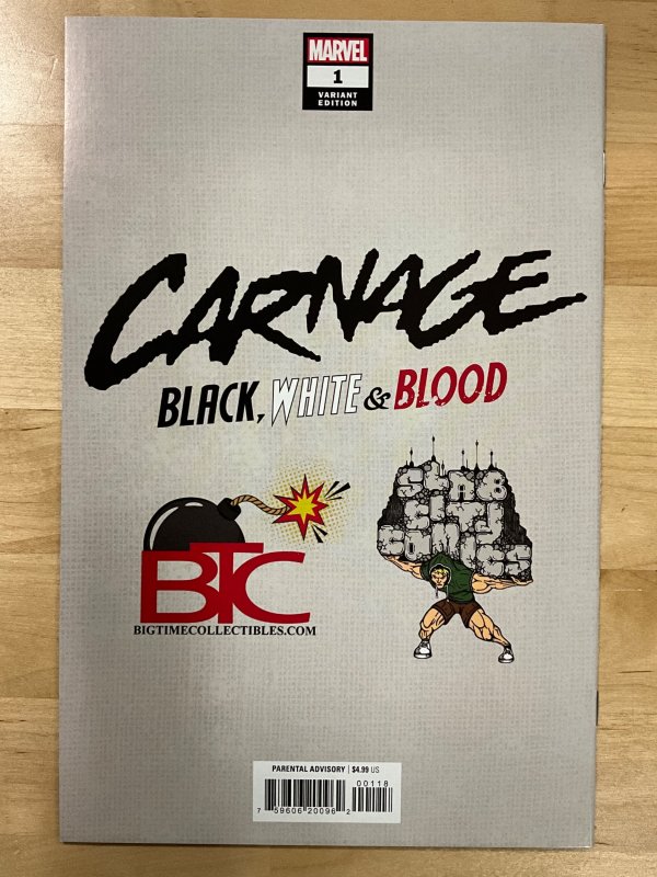 Carnage: Black, White & Blood #1 Ngu Cover B (2021)