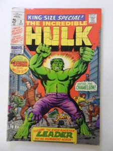 The Incredible Hulk Annual #2 (1969) VG condition