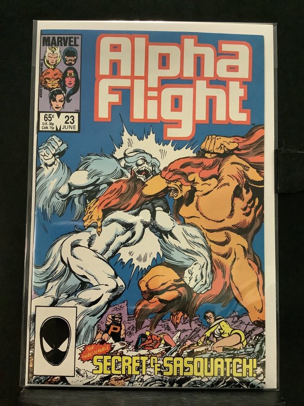 Alpha Flight #23 Direct Edition (1985)