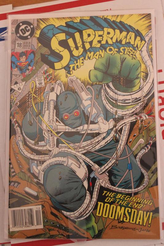 Superman the Man of Steel 18 VF/NM