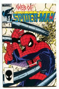 WEB OF SPIDER-MAN #4 1985 comic book MARVEL vf/nm