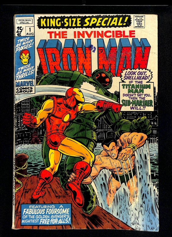 Iron Man Annual #1 Sub-Mariner!