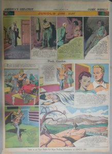 Flash Gordon Sunday by Alex Raymond from 1/12/1941 Large Full Page Size !