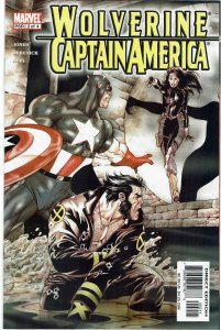Wolverine/Captain America #2 Warbird/Carol Danvers Sharon Carter NM