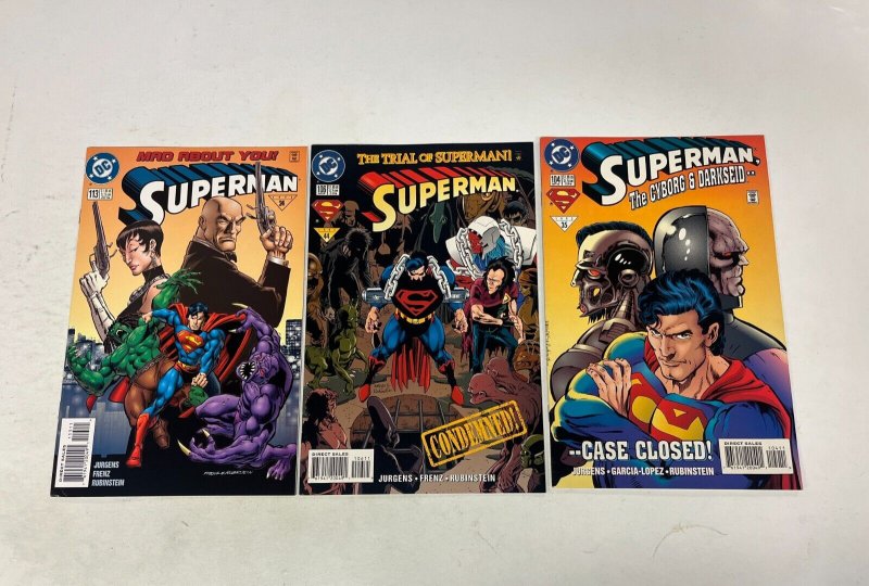 6 Superman DC Comics Books #86 89 90 104 106 113 Jurgens 25 JW19