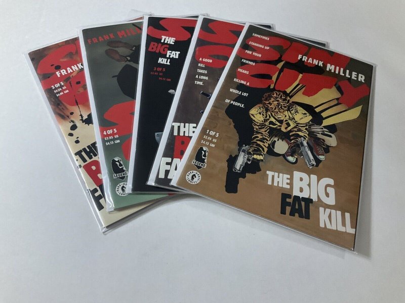 Sin City Big Fat Kill 1-5 1 2 3 4 5 Nm Near Mint Dark Horse Comics | Comic  Books - Modern Age