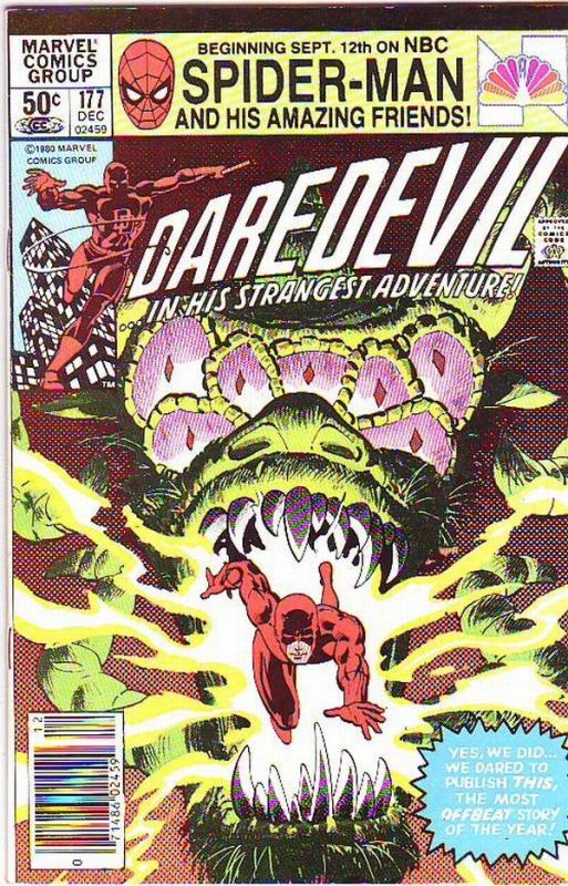 Daredevil #177 (Dec-81) NM- High-Grade Daredevil