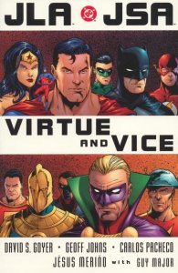 JLA/JSA: Virtue and Vice TPB #1 VF/NM ; DC | Geoff Johns David Goyer