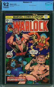 WARLOCK #12, CBCS 9.2 NM-