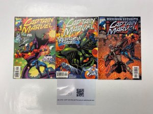3 Captain Marvel MARVEL comic books #9 10 12 75 KM7