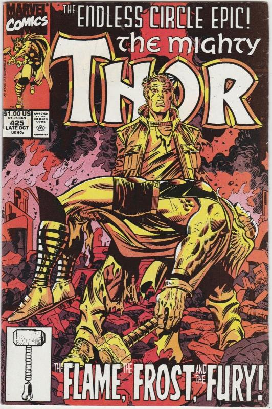 6 The Mighty Thor Marvel Comic Books # 422 425 426 427 428 429 Juggernaut J195