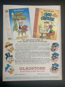 GYRO GEARLOOSE & UNCLE SCROOGE Gladstone #4 Carl Barks Library VF 8.0